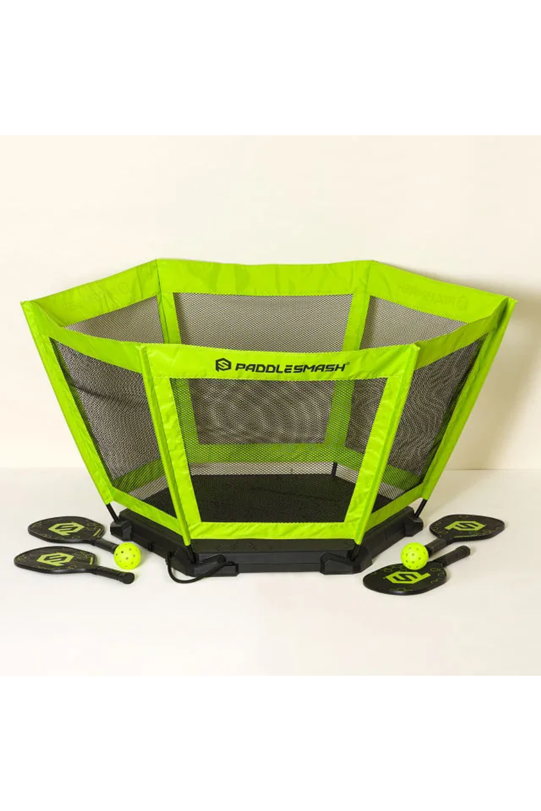 Paddle Smash Backyard Pickleball Game, Main, color, Neon Green / Black