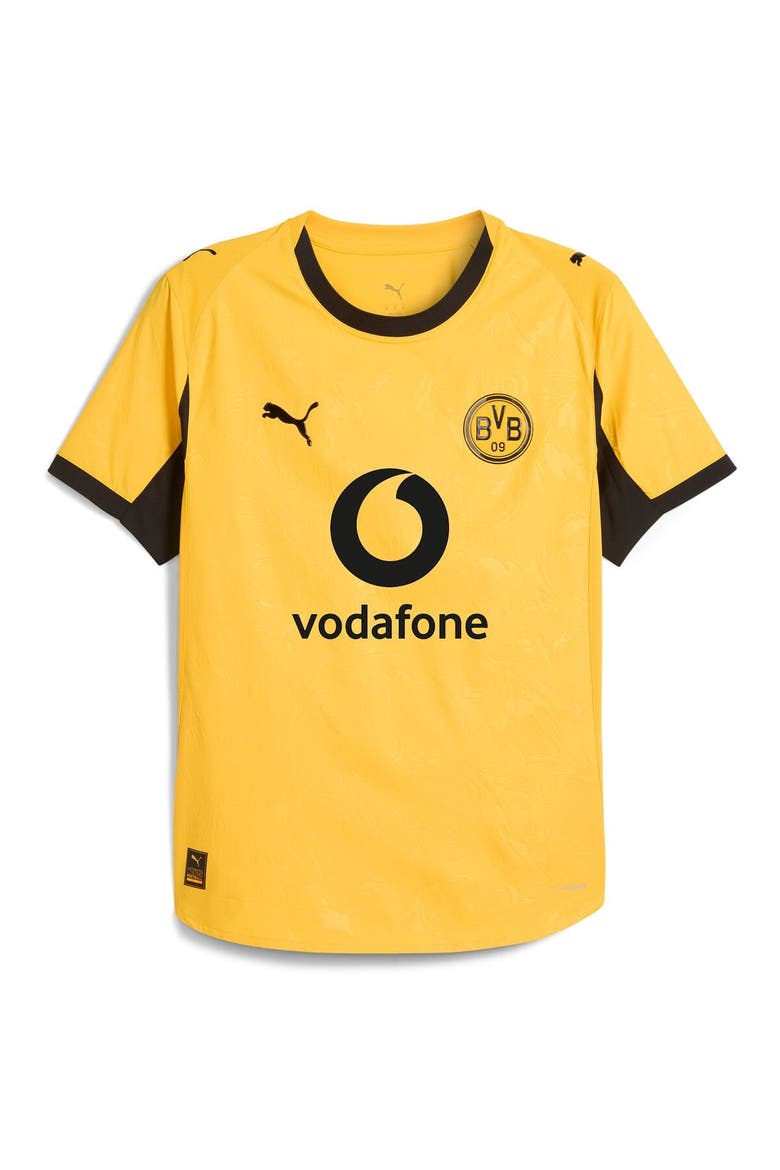 Men's Puma Yellow Borussia Dortmund 2025/26 Cup Authentic Jersey, Alternate, color, Yellow