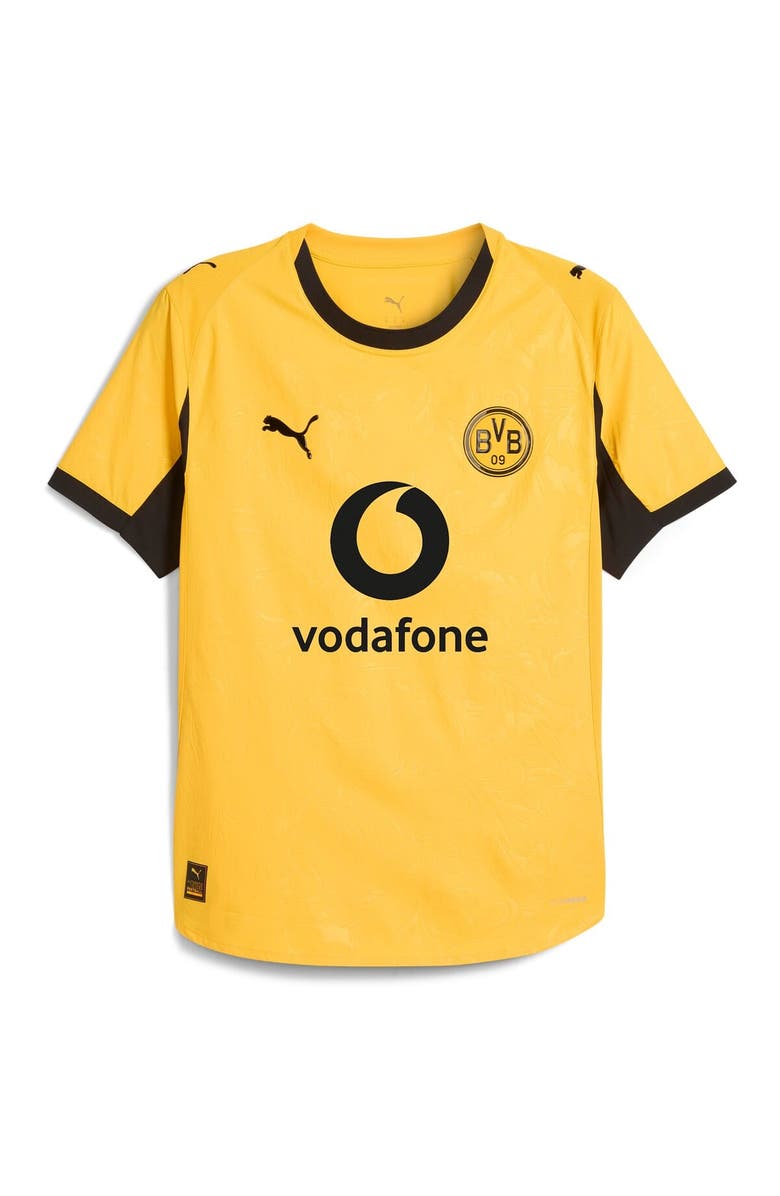 PUMA Men's Puma Yellow Borussia Dortmund 2025/26 Cup Authentic Jersey, Alternate, color, Yellow