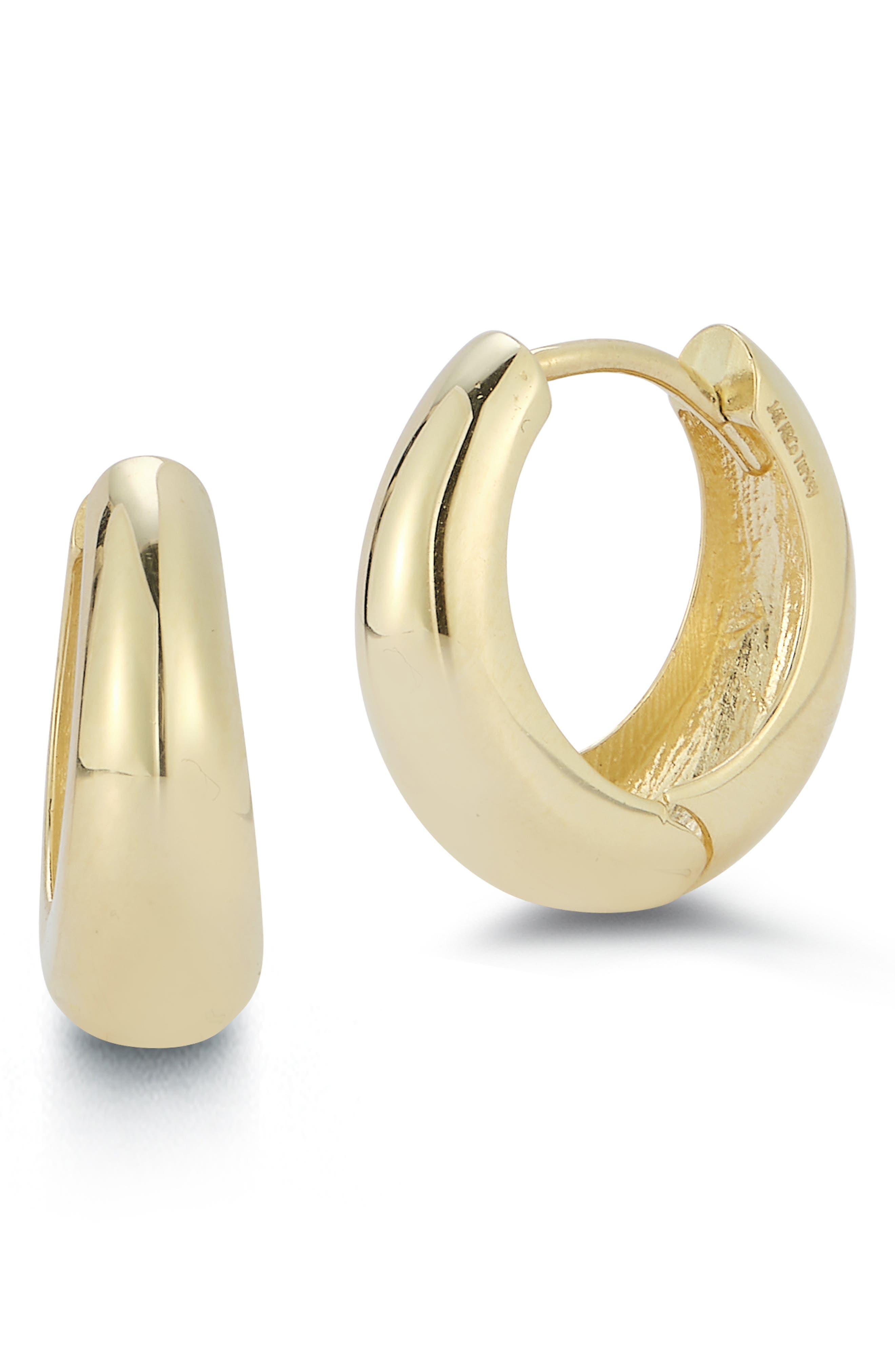 Ember Fine Jewelry Bold Huggie Hoop Earrings