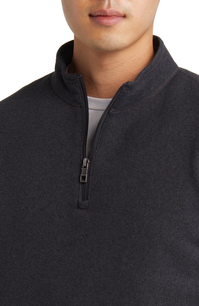 Peter Millar Crown Sweater Fleece Quarter Zip Pullover, Alternate, color, 