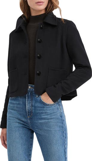 Favorite Daughter The Annabel Crop Wool Blend Jacket | Nordstrom