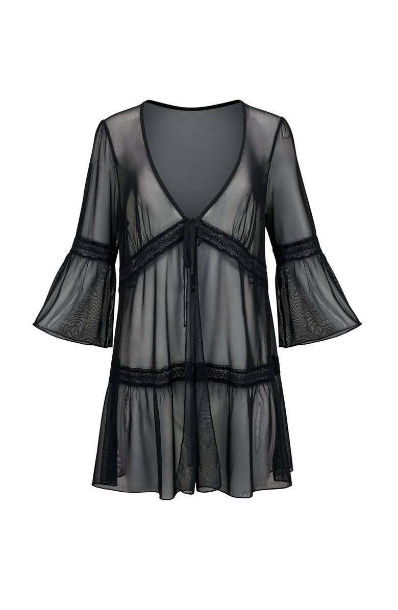 Adore Me Soren Swimwear Cover Up Top, Alternate, color,