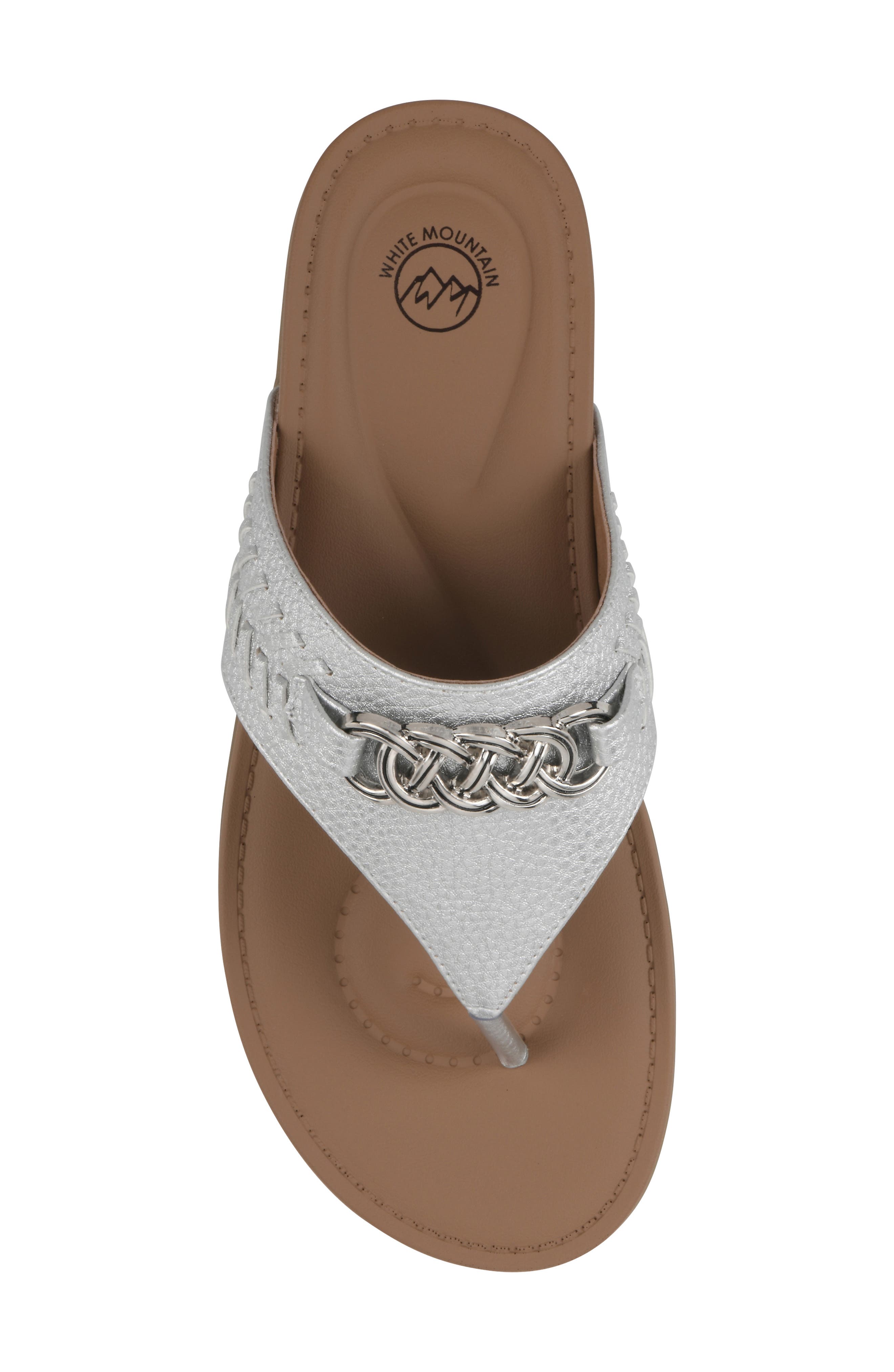 White Mountain Footwear Aladdin Flip Flop, Alternate, color, 