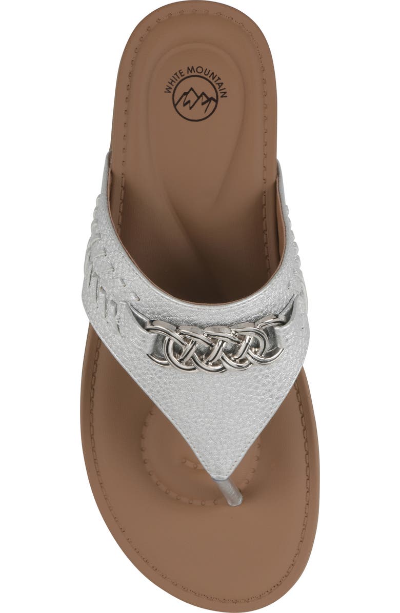 White Mountain Footwear Aladdin Flip Flop, Alternate, color,