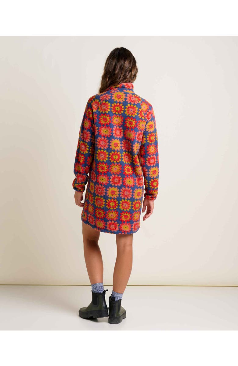 Toad & Co Campo Fleece 1/4 Snap Dress, Alternate, color, 