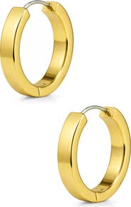 Lily Nily Kids' Flat Hoop Earrings
