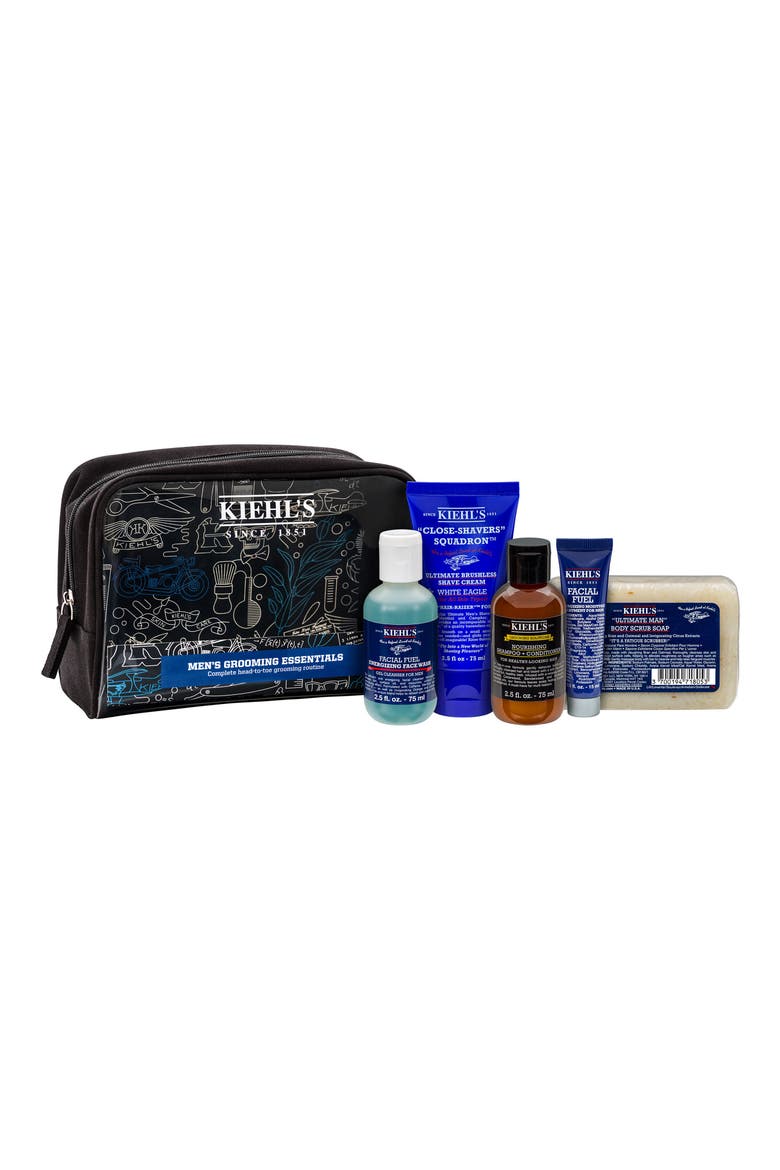 Men's Grooming Essentials Set, Main, color, NO COLOR