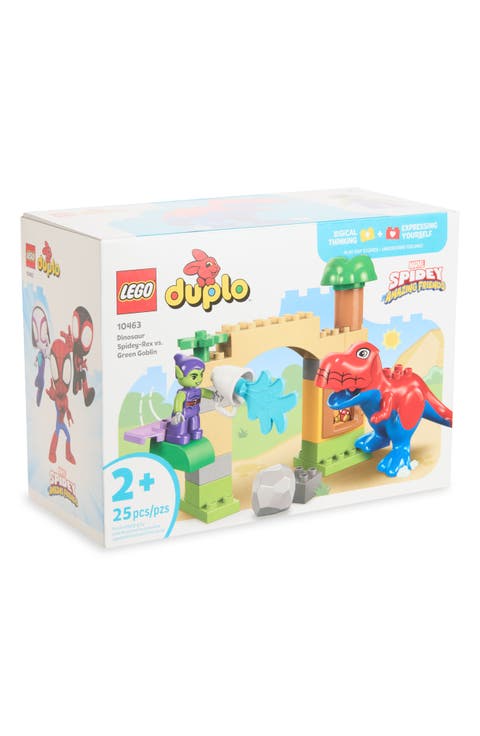 2+ Dinosaur Spidey-Rex vs. Green Goblin Building Set - 10463