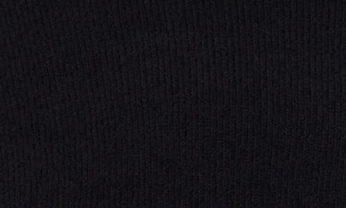 Parker Turtleneck Crop Sweater In Black