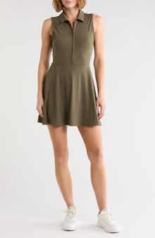 Move Half-Zip Sleeveless Dress