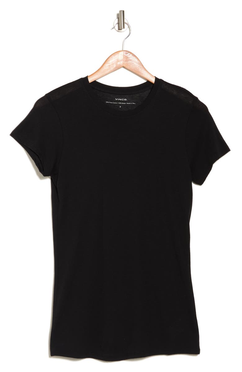 Vince Little Boy T-Shirt, Alternate, color, Black