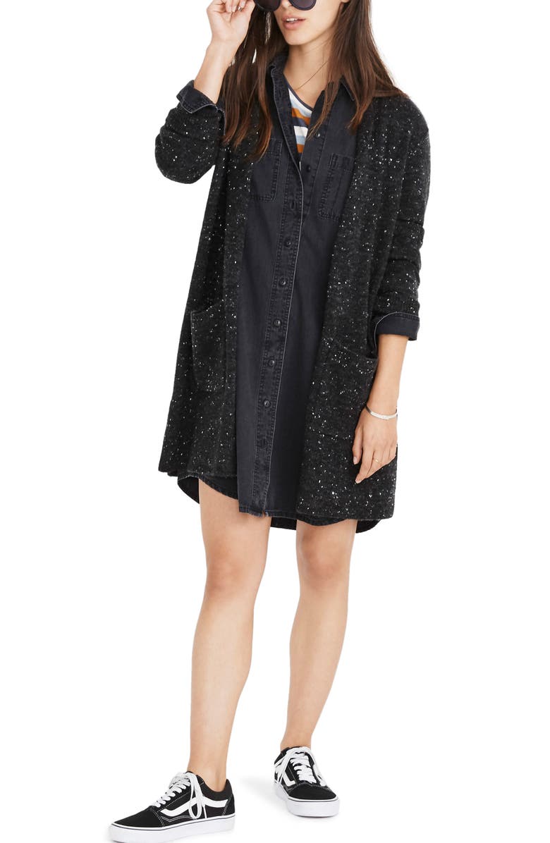 Madewell Donegal Kent Cardigan Sweater, Main, color, 