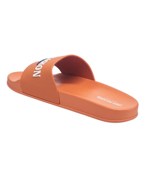 True Religion Weezy Logo Slide In Orange