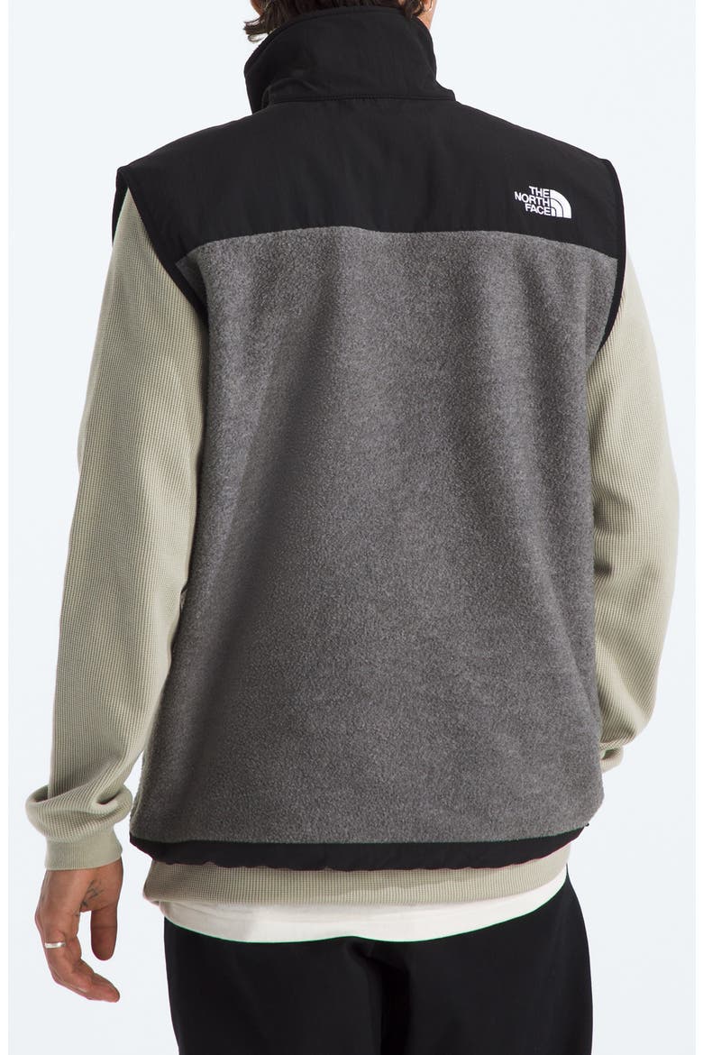 Retro Denali Vest, Alternate, color, MID GREY HEATHER/ BLACK