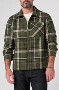 Liverpool Los Angeles Plaid Flap Pocket Zip Shirt Jacket