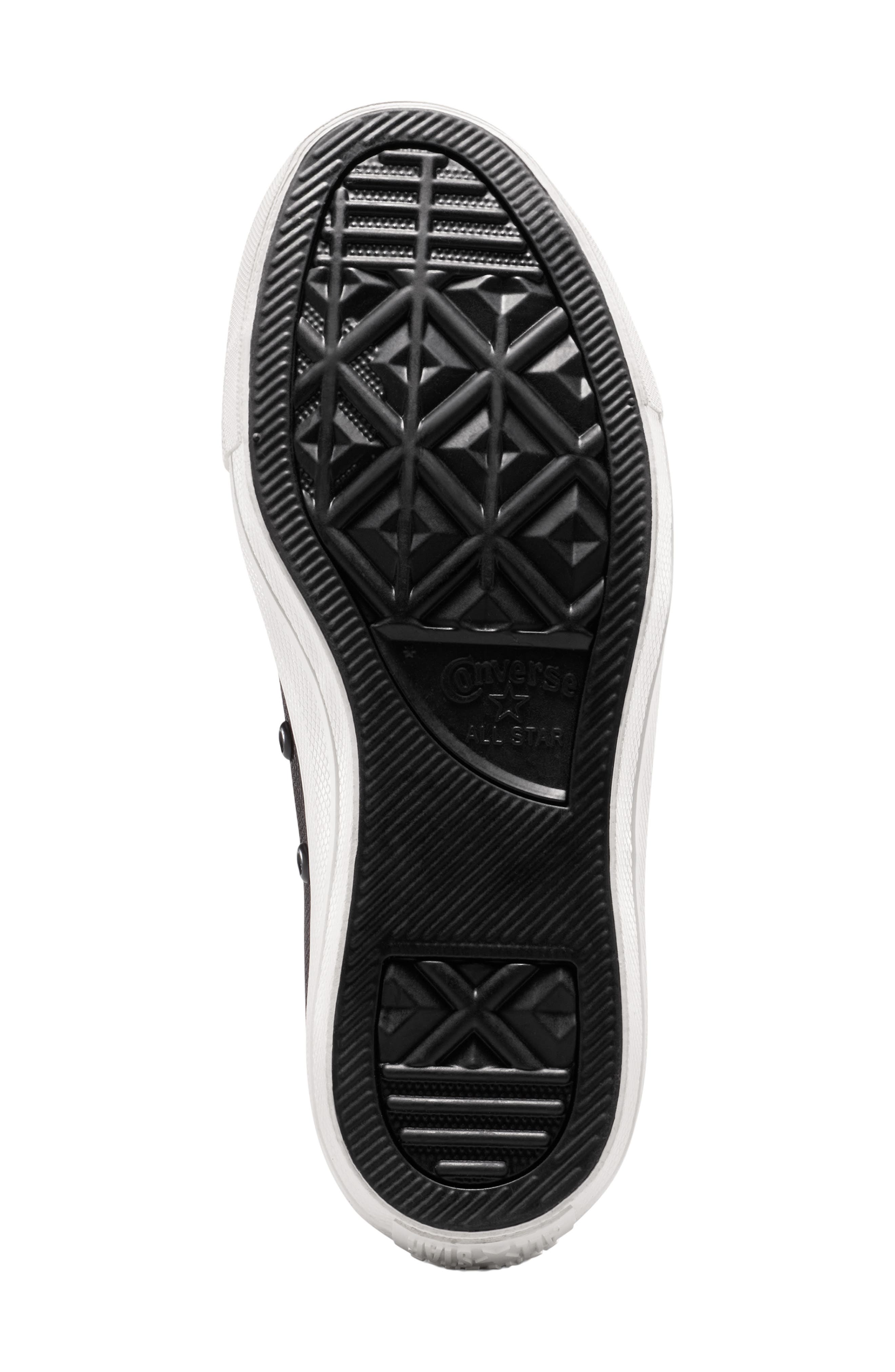 Converse Kids' Chuck Taylor All Star Waterproof TecTuff High Top Sneaker, Alternate, color, Black/ Cold Stare/ Egret