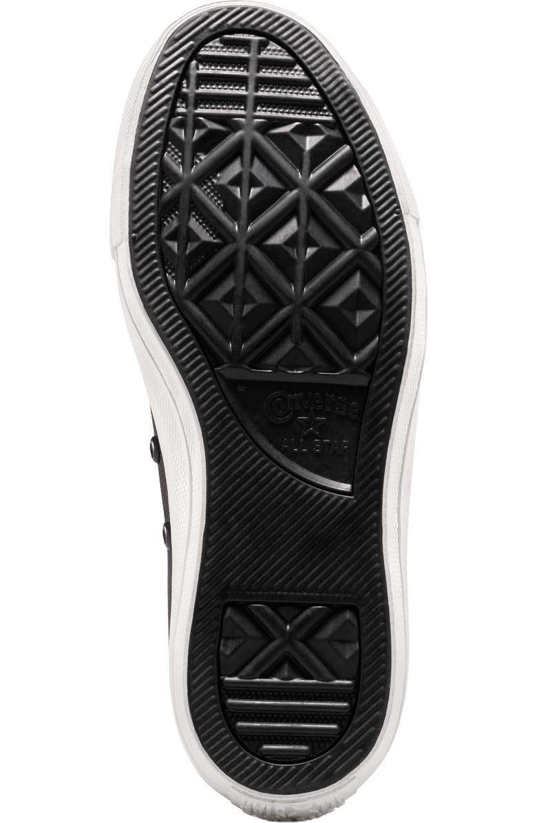 Converse Kids' Chuck Taylor All Star Waterproof TecTuff High Top Sneaker, Alternate, color, Black/ Cold Stare/ Egret