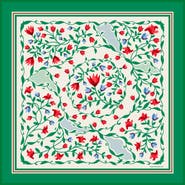 Jessie Zhao New York Green Valley Double Sided Silk Scarf