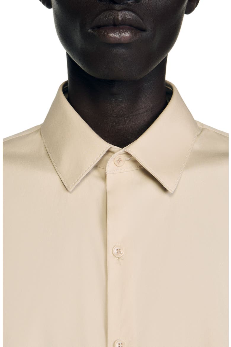 Plain shirt, Alternate, color, Beige