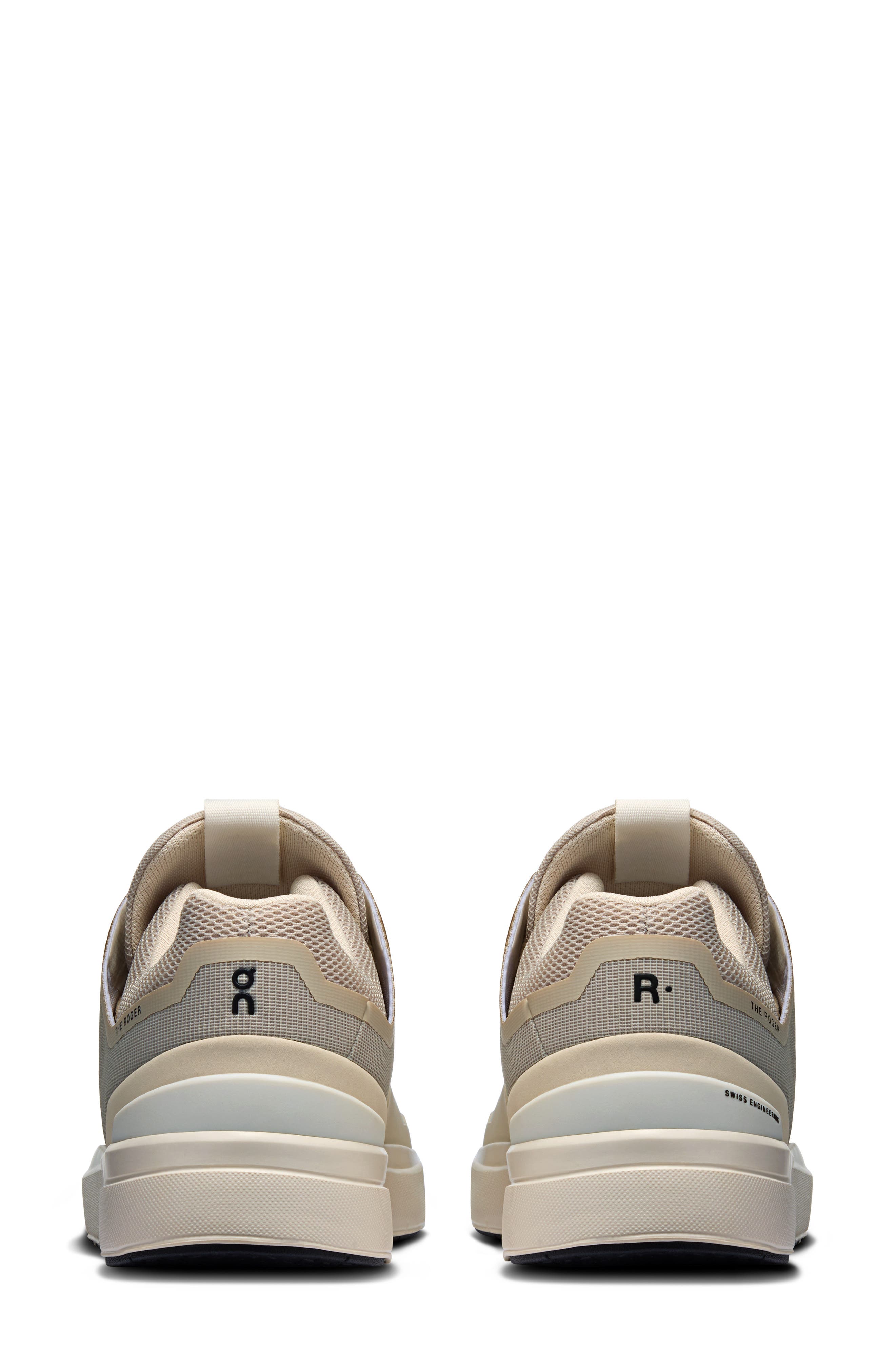 The ROGER Spin Tennis Sneaker, Alternate, color, SAND/ IVORY