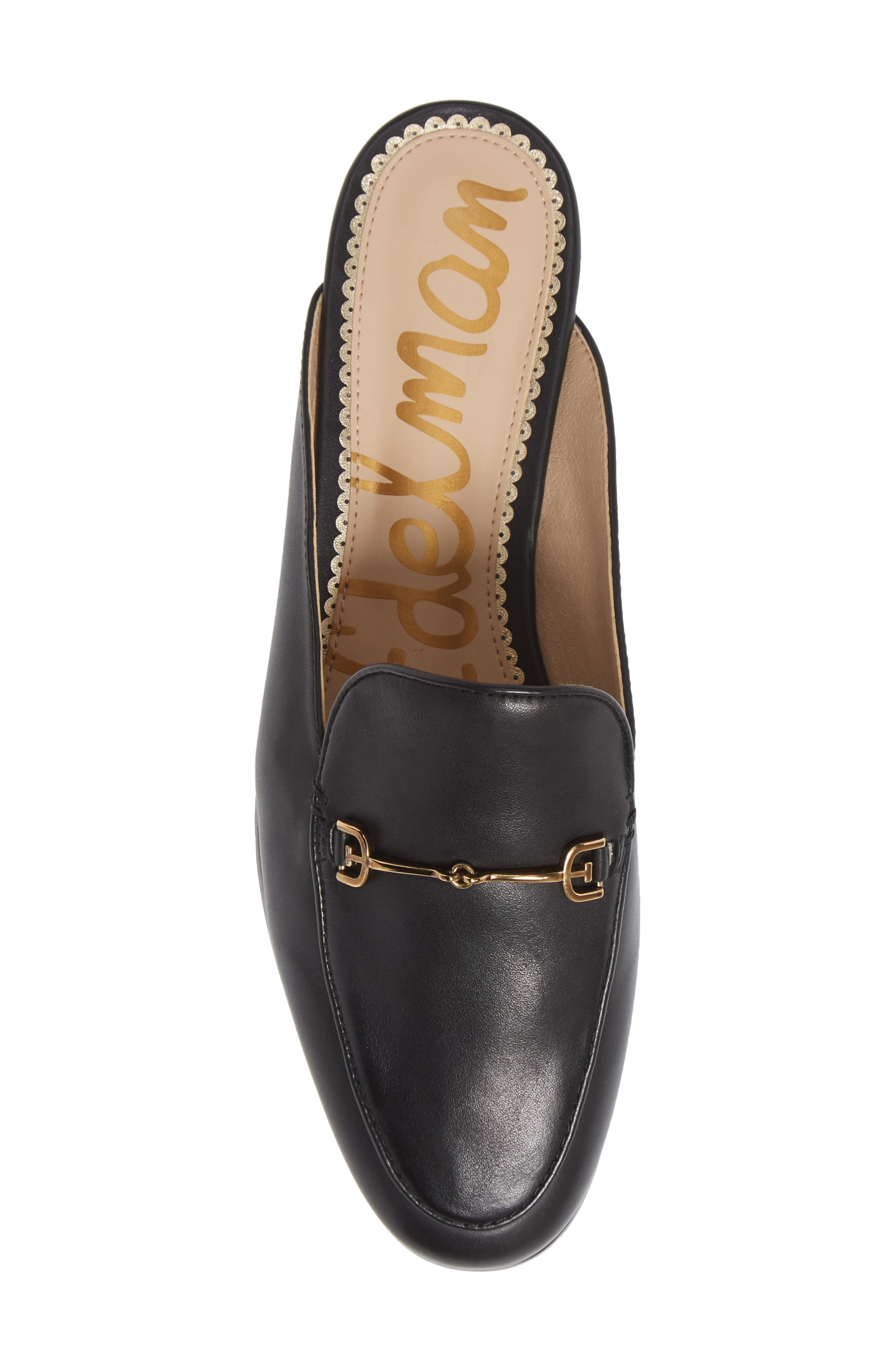 Sam Edelman Linnie Mule - Wide Width Available, Alternate, color, Black Smooth