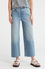 Madewell Wide Leg Ankle Crop Jeans