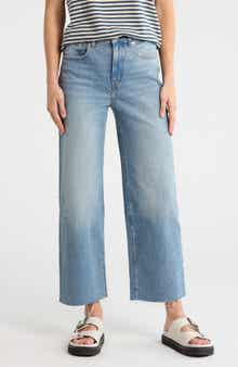Madewell Wide Leg Ankle Crop Jeans