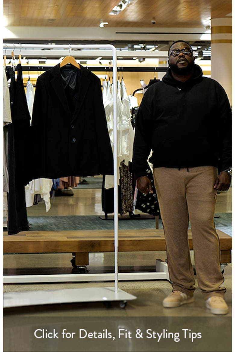 Brown Textured Stretch Wool Sport Coat video