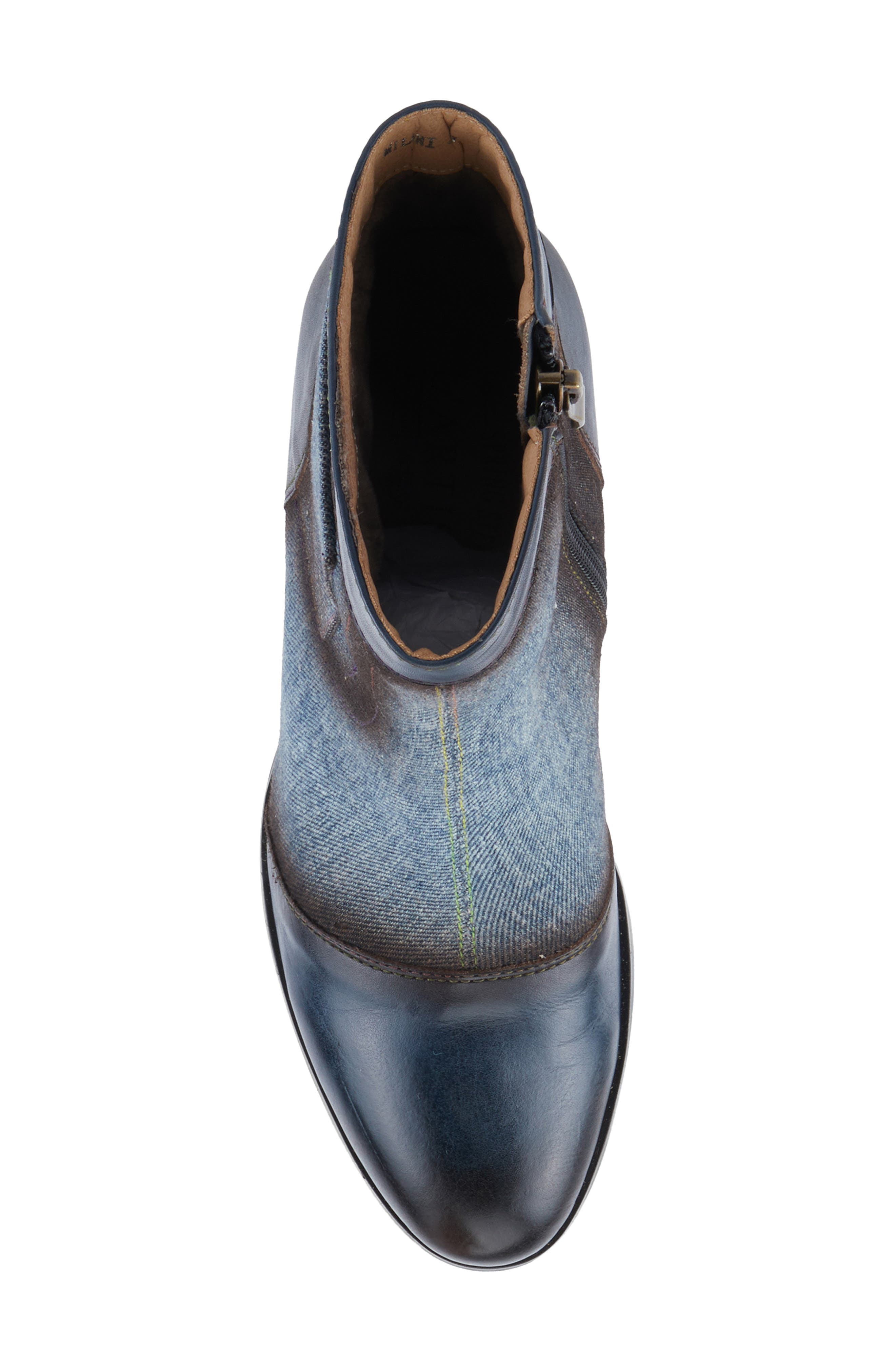 L'Artiste by Spring Step Milani Cap Toe Bootie, Alternate, color, 