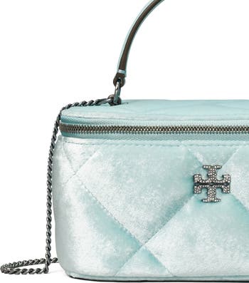 Tory Burch Kira Quilted Velvet Vanity Case | Nordstrom Tory Burch Kira Quilted Velvet Vanity Case | Nordstrom