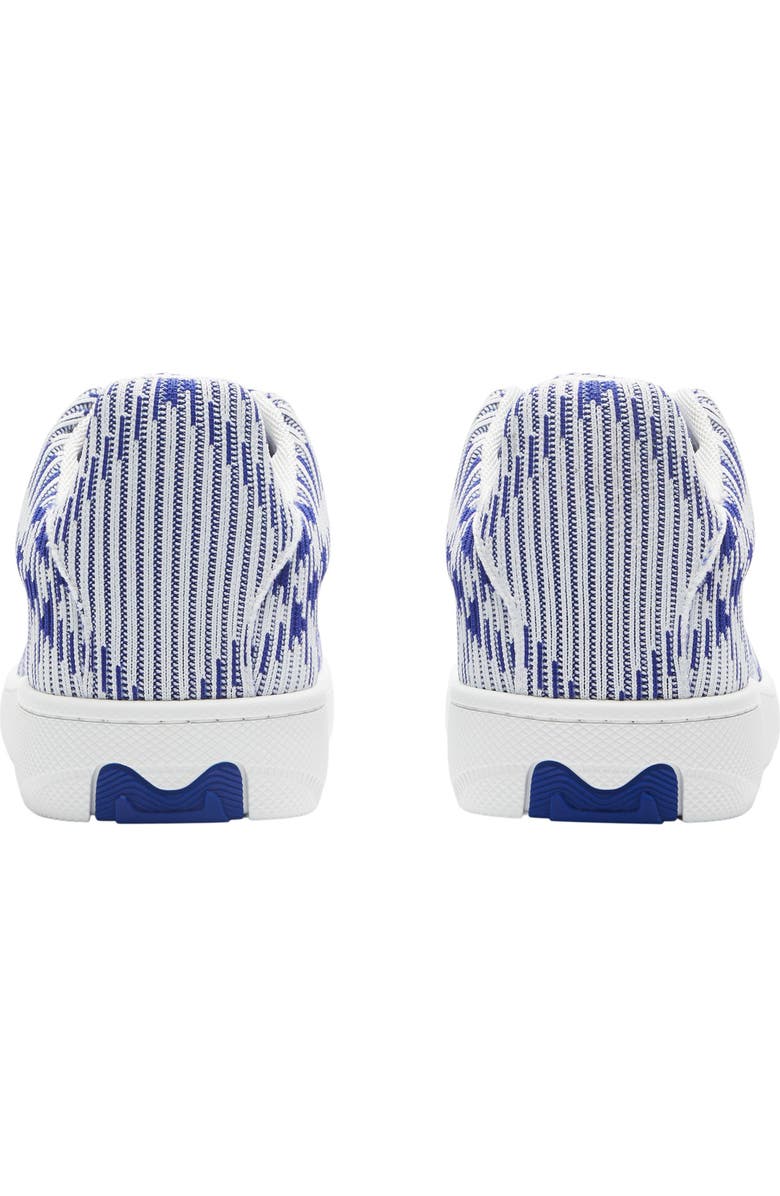 Burberry Check Knit Box Sneaker, Alternate, color,