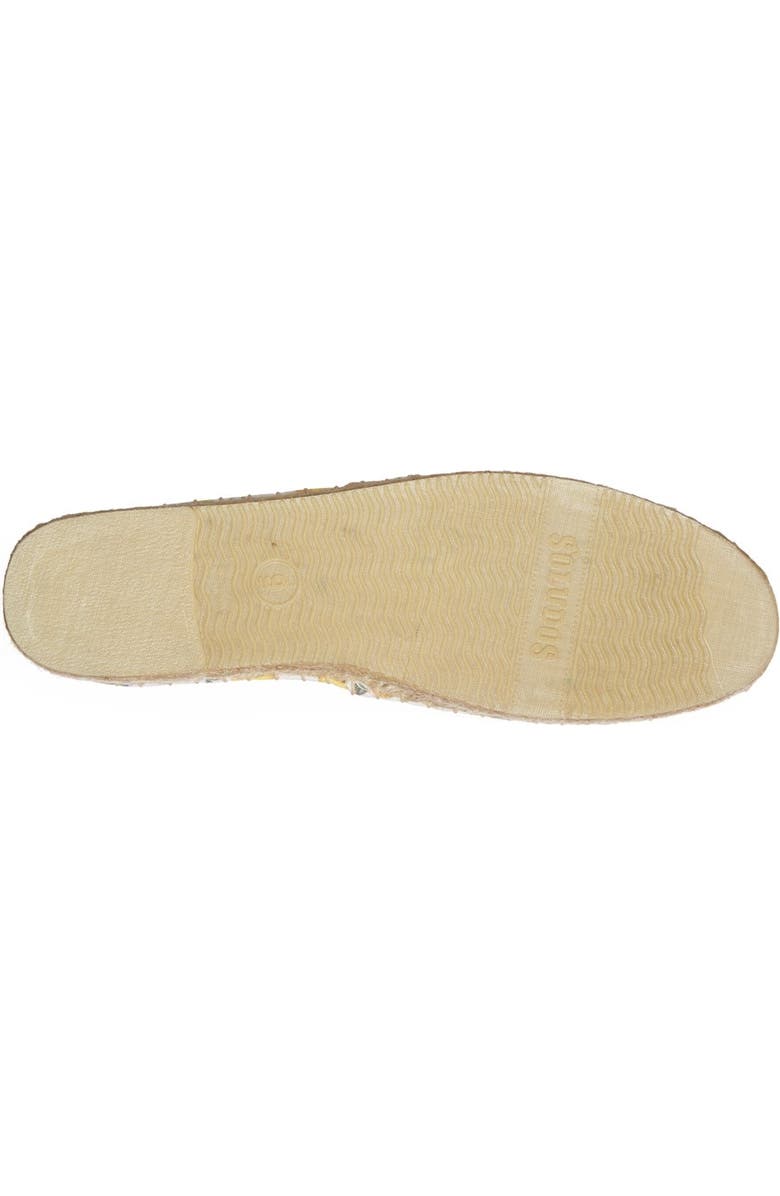 Soludos 'Original Lemon' Print Espadrille Slip-On, Alternate, color,