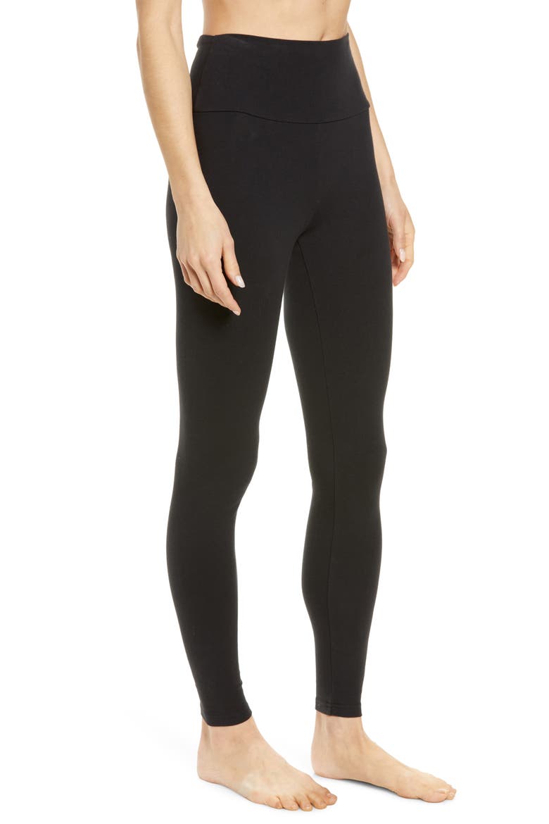 Saylor High Waist Leggings, Alternate, color, BLACK