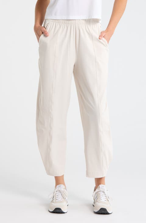 Atlas High Waist Utility Adjustable Ankle Pants