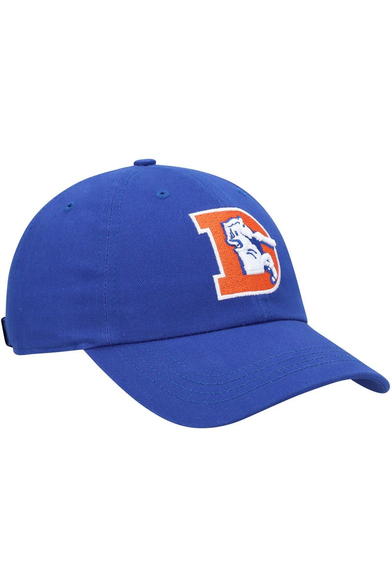 Women's '47 Royal Denver Broncos Miata Clean Up Legacy Adjustable Hat, Alternate, color, Royal