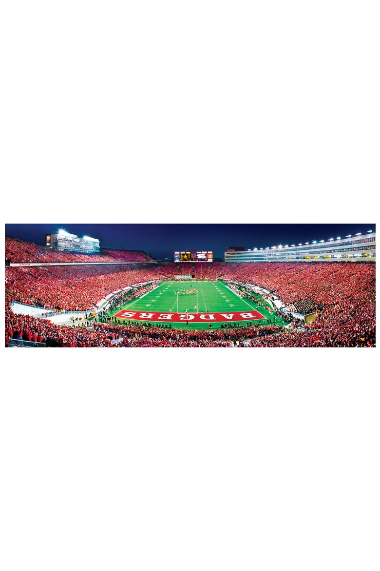 Wisconsin Badgers 1000pc Pano Puzzle, Alternate, color, Multicolor