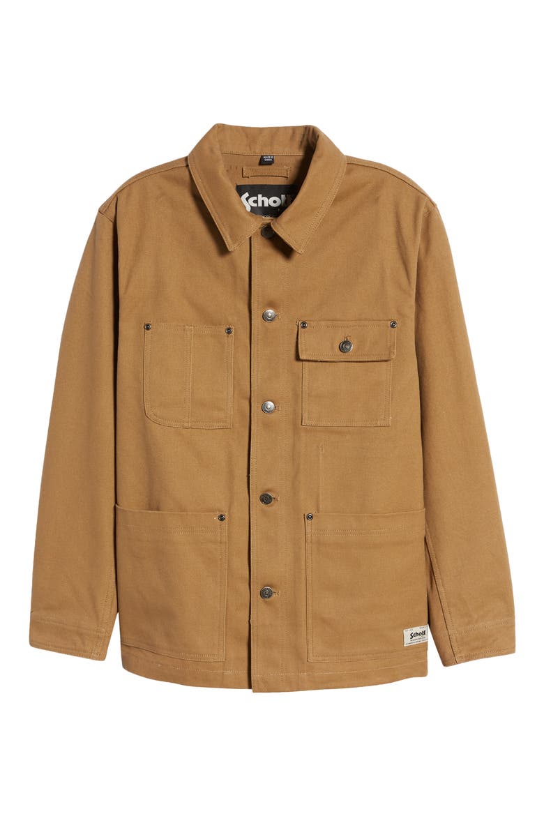 Cotton Canvas Jacket, Alternate, color, KHAKI