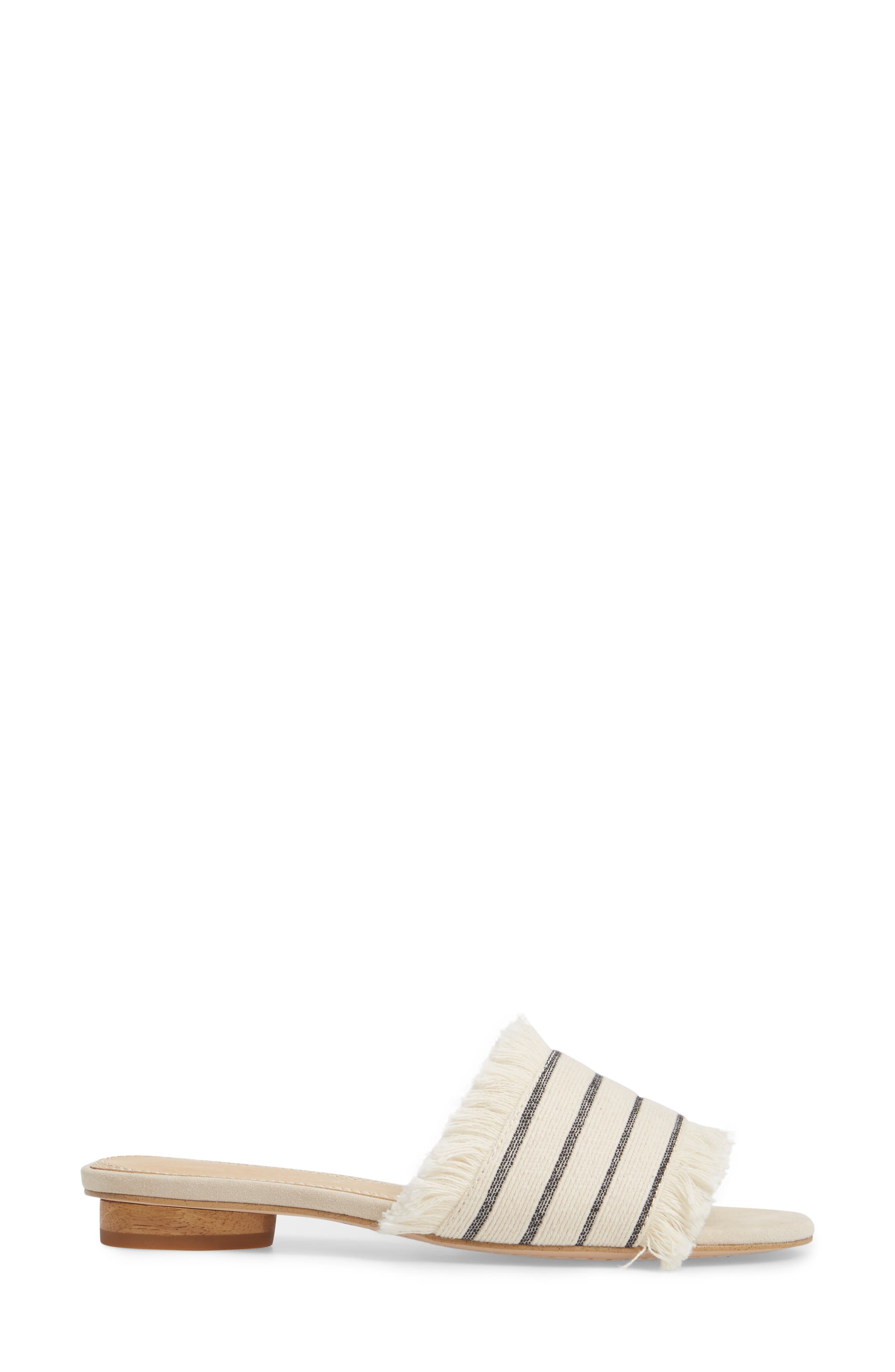 Splendid Baldwyn Fringe Slide Sandal, Alternate, color, 