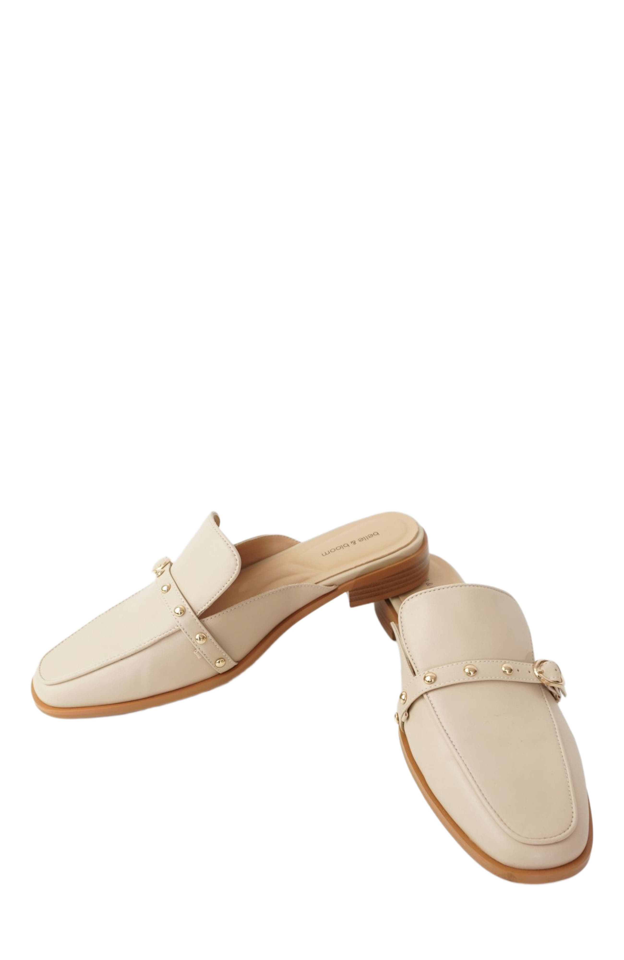 Belle & Bloom How It Feels Charm Loafer Mule, Alternate, color, Sand