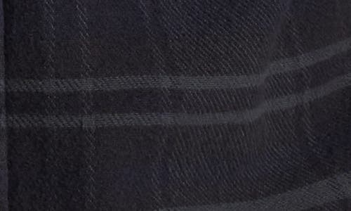 Rowan Axel Flannel Shirt Jacket In Midnight Plaid