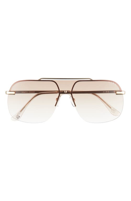 Aire Venatici 137mm Aviator Sunglasses In Multi