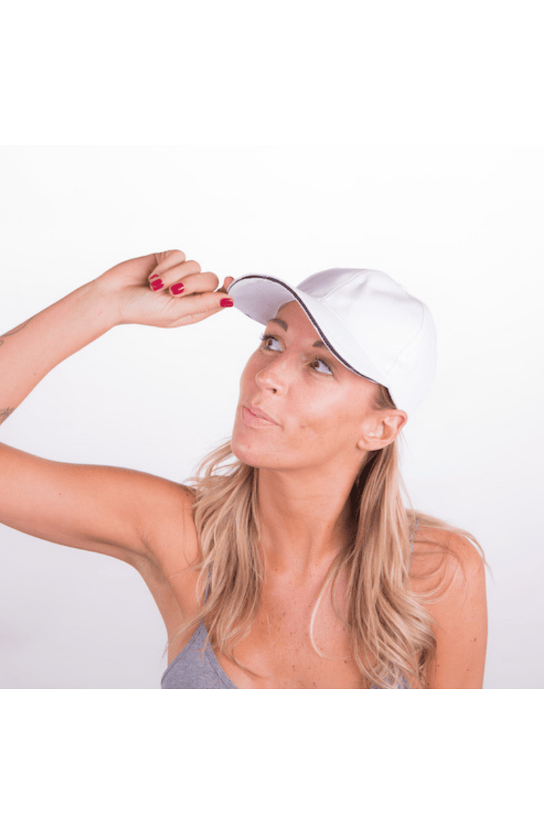 White Lotus Beauty Silk Lined Hair Restoration Cap, Alternate, color, White