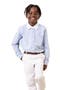 selected Light Blue With White Collar
