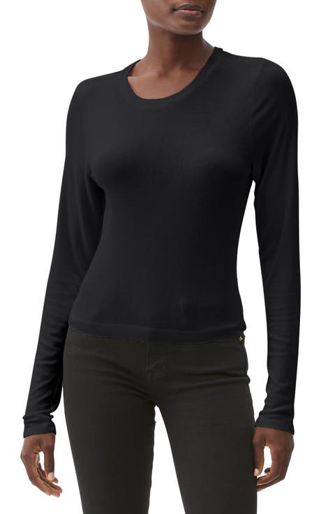 Finn Rib Crewneck Top