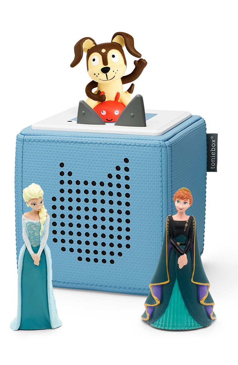tonies Blue Toniebox Playtime Puppy Starter Set & Disney<sup>®</sup> 2-Pack Tonie Audio Character Bundle, Main, color, Multicolor