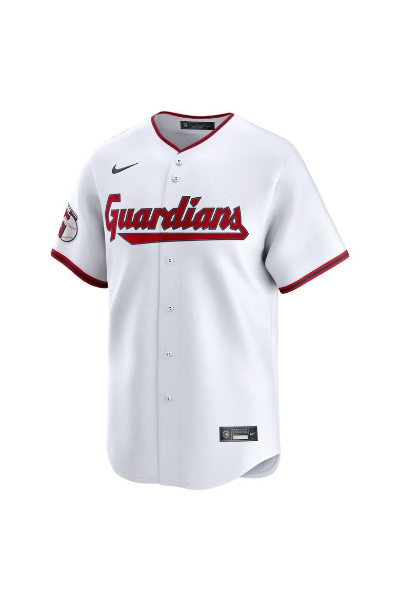 Men's Nike Steven Kwan White Cleveland Guardians Home Limited Player Jersey, Alternate, color, White