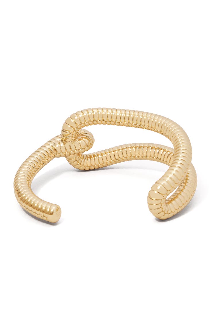 Madison Avenue Cuff Bracelet, Main, color, YELLOW GOLD