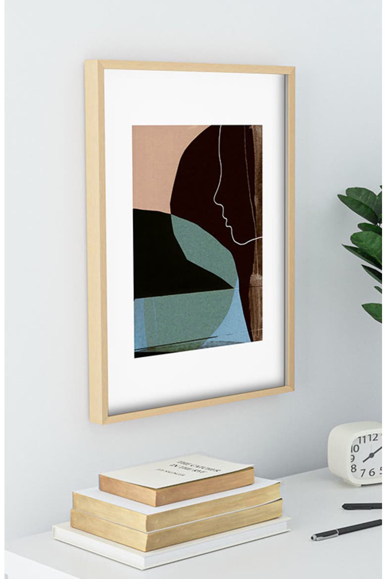 Evening Art Print, Alternate, color, BROWN