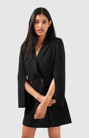 Belle & Bloom Diamond Heart Blazer Dress